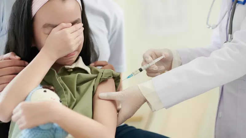 Minder vaccinaties bij kinderen door prikangst