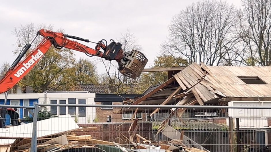 Sloop voor woningen aan Kraakmantuinen in Alkmaar gestart 