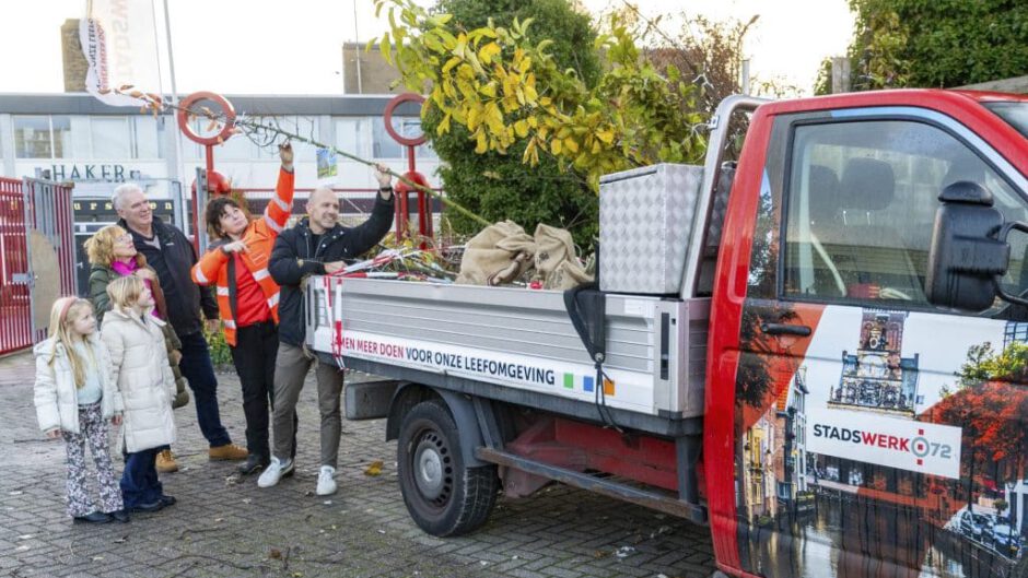 Gratis bomen vanaf deze week geleverd