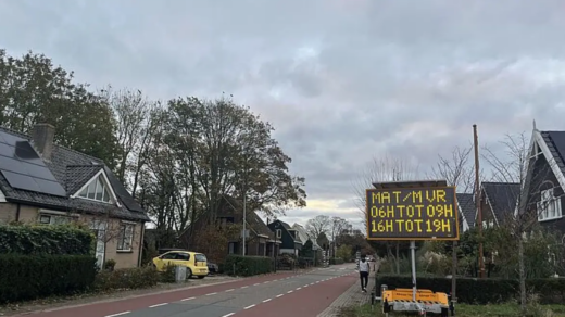 Controle op spitsafsluiting Herenweg in Alkmaar start 4 november