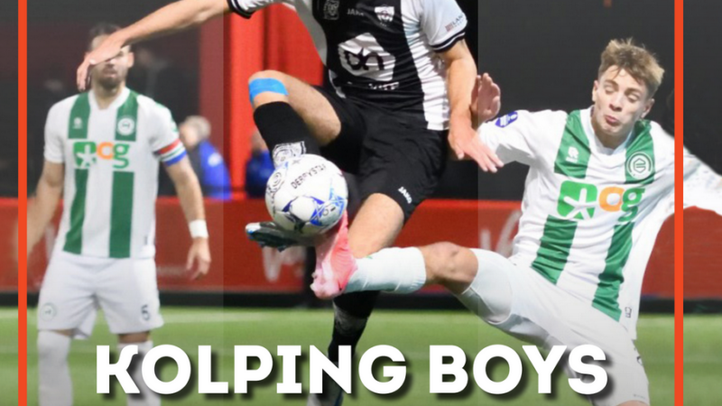 Kolping Boys pakt uit rond échte Alkmaarse derby