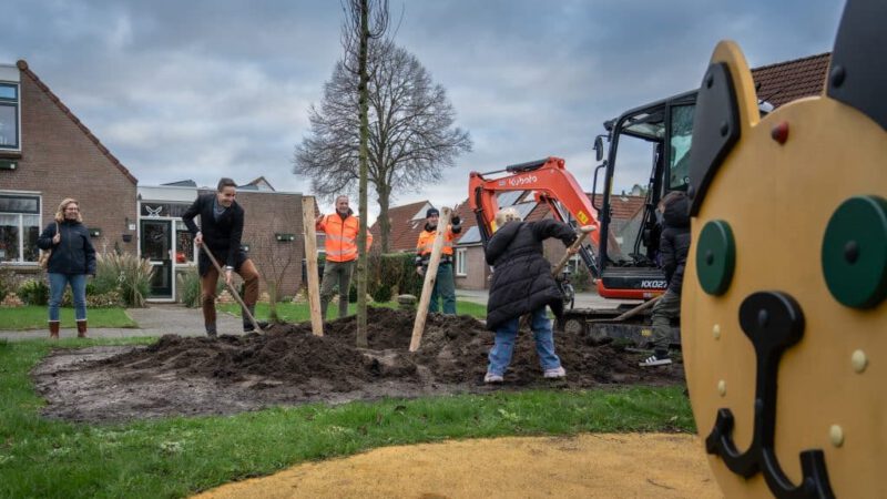 Start van herstel Stormschade Poly