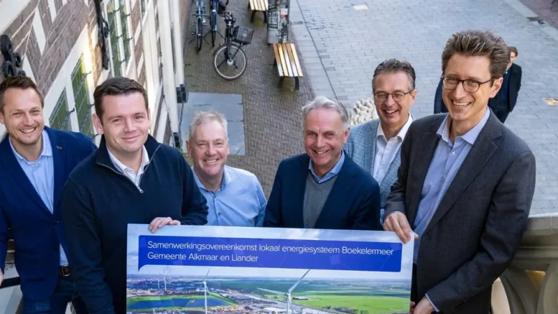 Start samenwerking flexibel groepscontract havengebied Boekelermeer