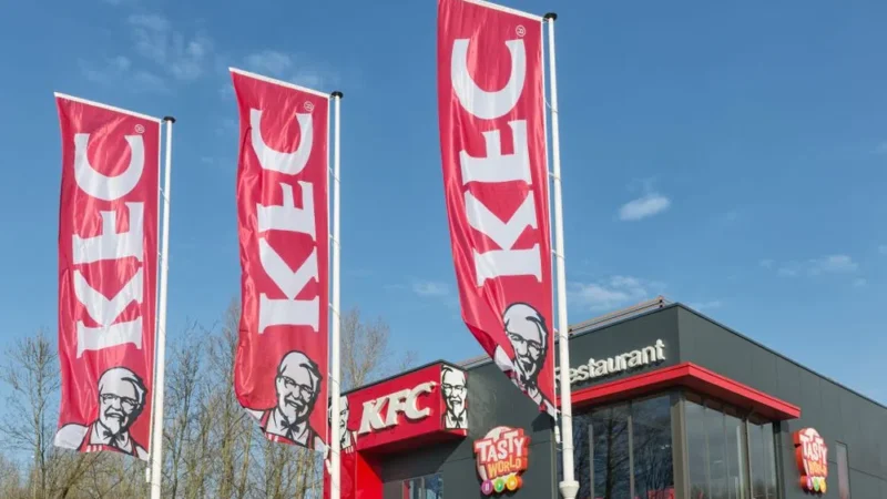 Nieuwe vestiging fastfood restaurant KFC aan Olympiaweg in Alkmaar