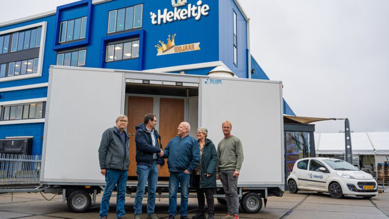 ’t Hekeltje Verhuur neemt toiletverhuur W.C. Leek over en sluit contract met Defensie