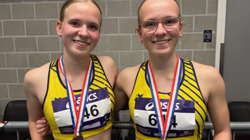 AV-Hylas tijdens NK-indoor Atletiek Apeldoorn