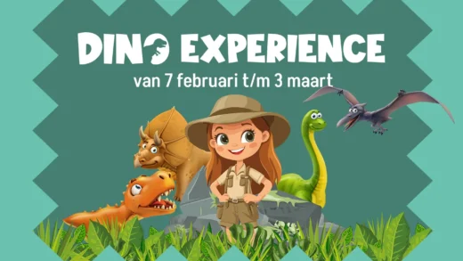 Ga mee op een spannende reis door de prehistorie tijdens de Dino Tour