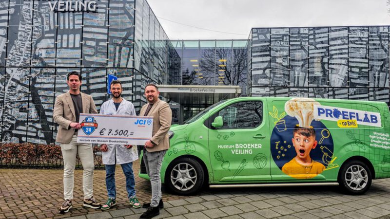 Museum BroekerVeiling ontvangt €7.500 van JCI Challenge 2024 voor PROEFLAB-project