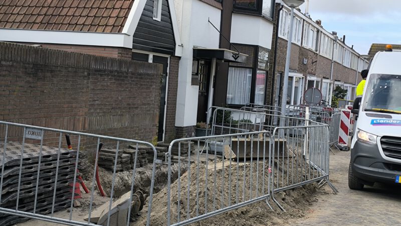 Gaslek bij C.W. Bruinvisstraat in Alkmaar