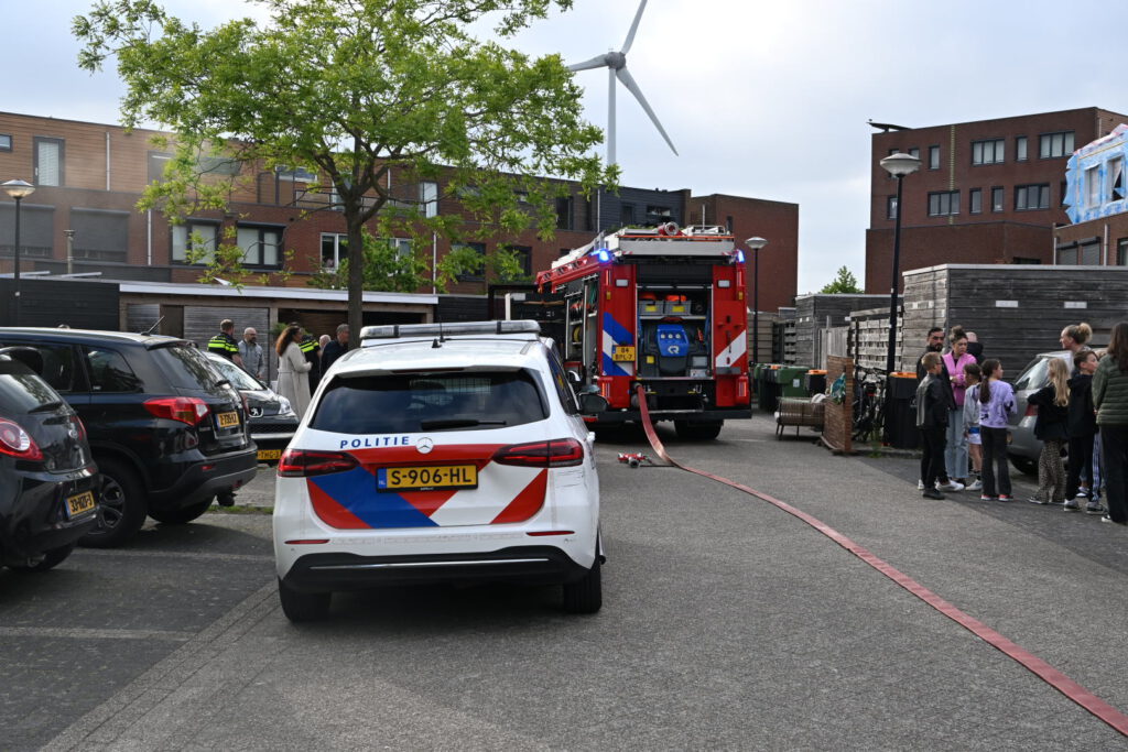 Barbecue zorgt voor brand in tuinhuis in Alkmaar