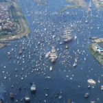 Spektakel in het Noordzeekanaal tijdens SAIL 2025