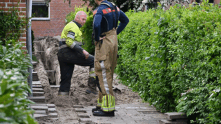 Brandweer naar melding gaslekkage in Alkmaar