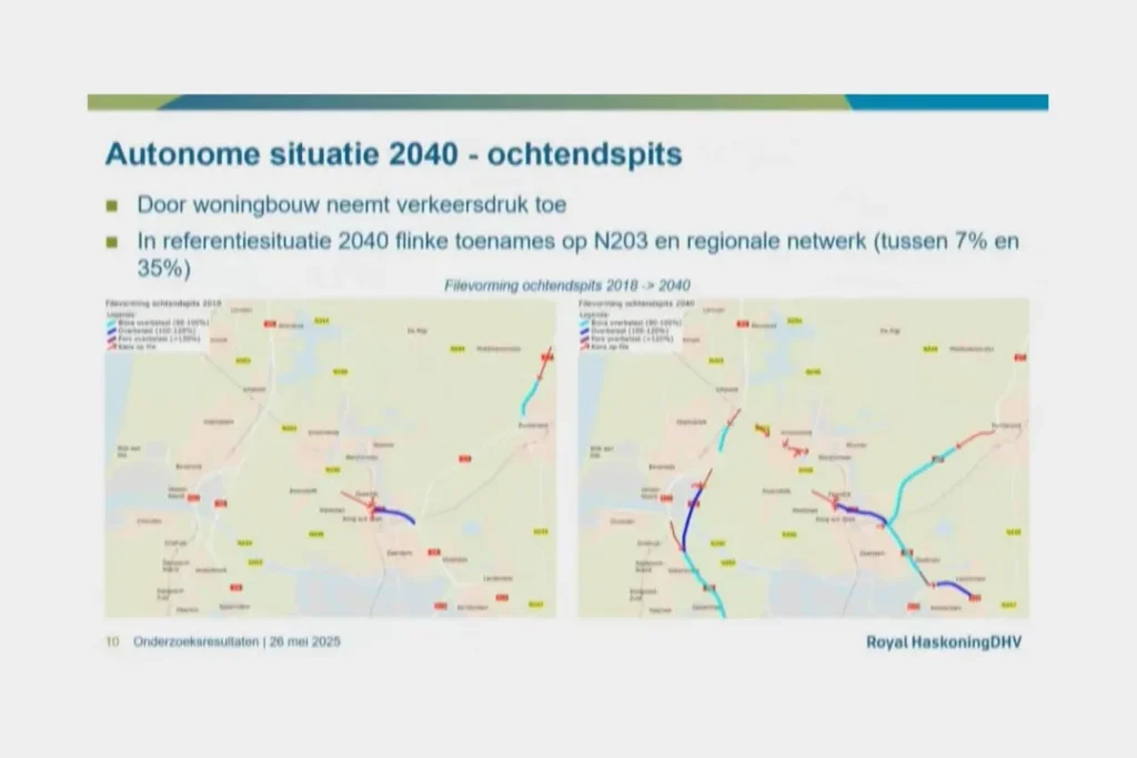Golfbaanvariant van de baan; bewoners Broekpolder opgelucht