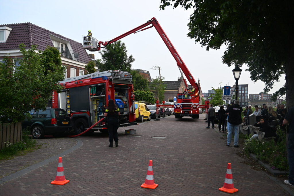 Twaalf appartementen ontruimd bij brand in Alkmaar [FOTO'S]