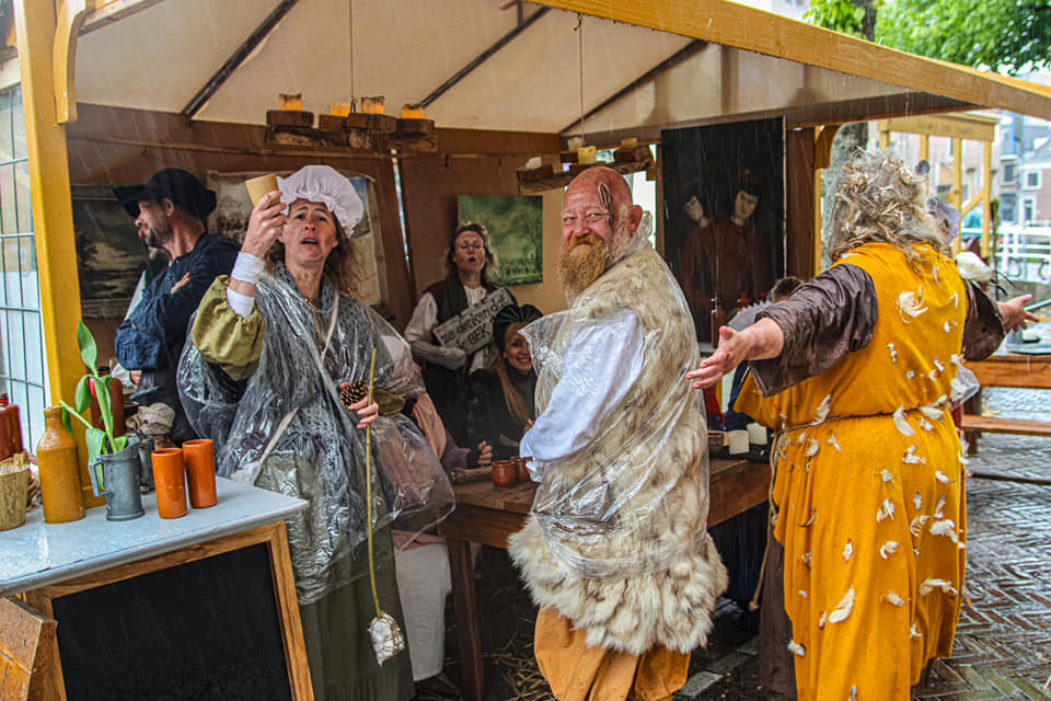 Kaeskoppenstad in Alkmaar is een tijdreis