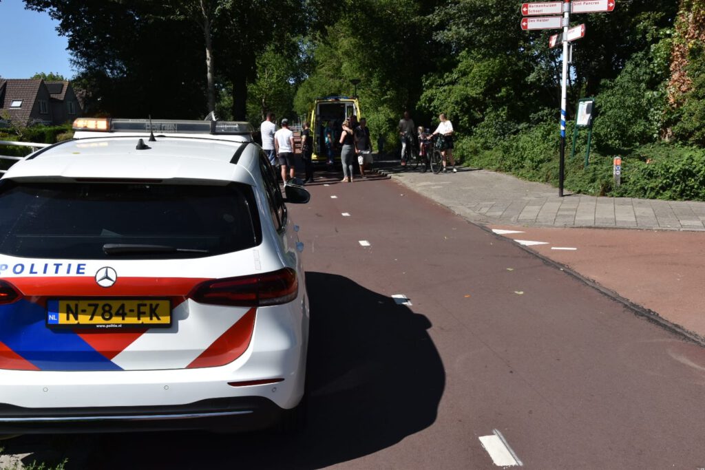 Fietser gewond na aanrijding met scooter op Daalmeerpad
