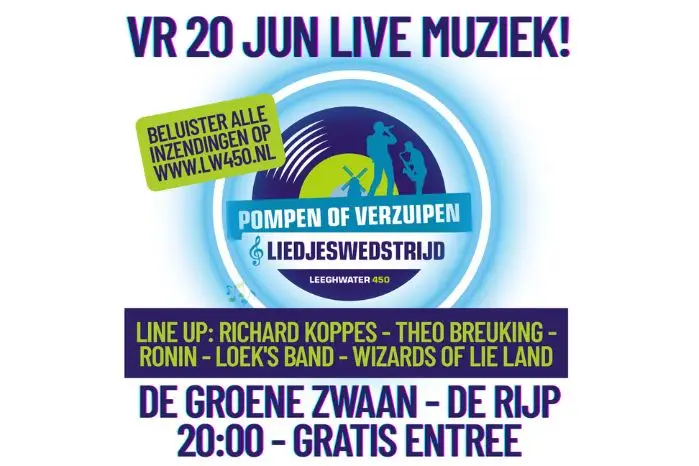 Pompen of Verzuipen Liedjeswedstrijd LIVE