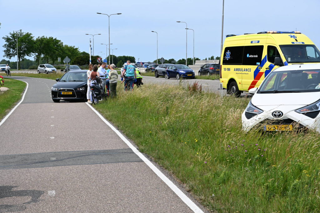 Flinke schade bij ongeval op Provincialeweg N513 in Castricum