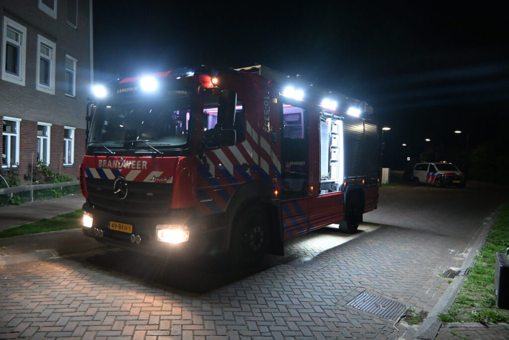 Brand in kamer van zorginstelling in Sint-Pancras