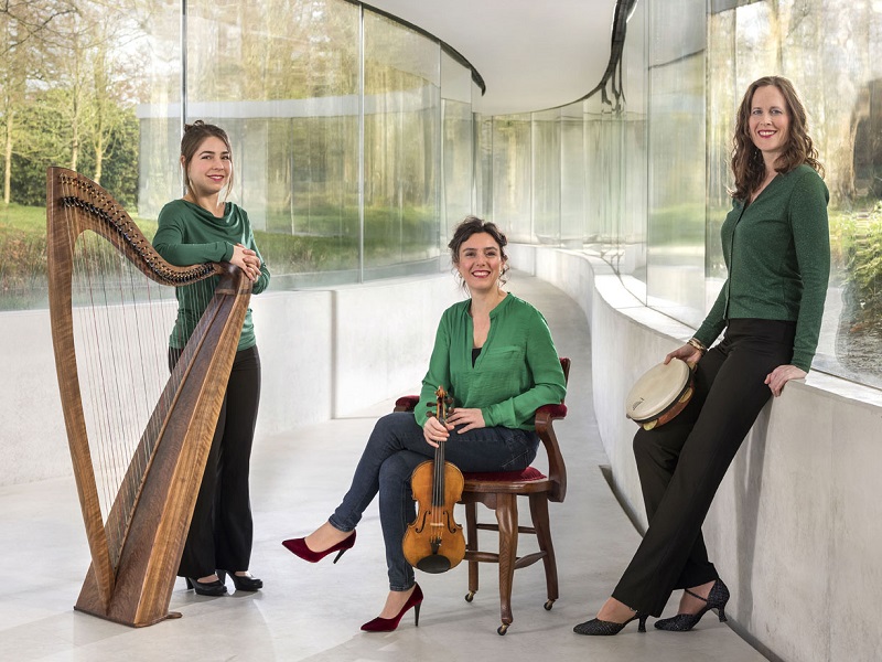 Sprankelende Ierse muziek in Het Witte Kerkje in Groet