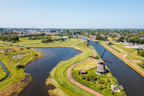 Meer dan 4000 wandelaars van de Wandel4daagse Alkmaar kleuren de week