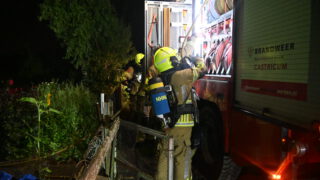 Brand bij volkstuin in Castricum
