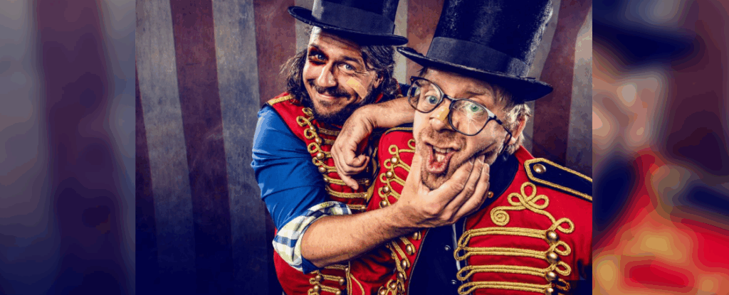 Circusbroers op zondag 20 juli te vinden op het Canadaplein tijdens Zomer op het Plein