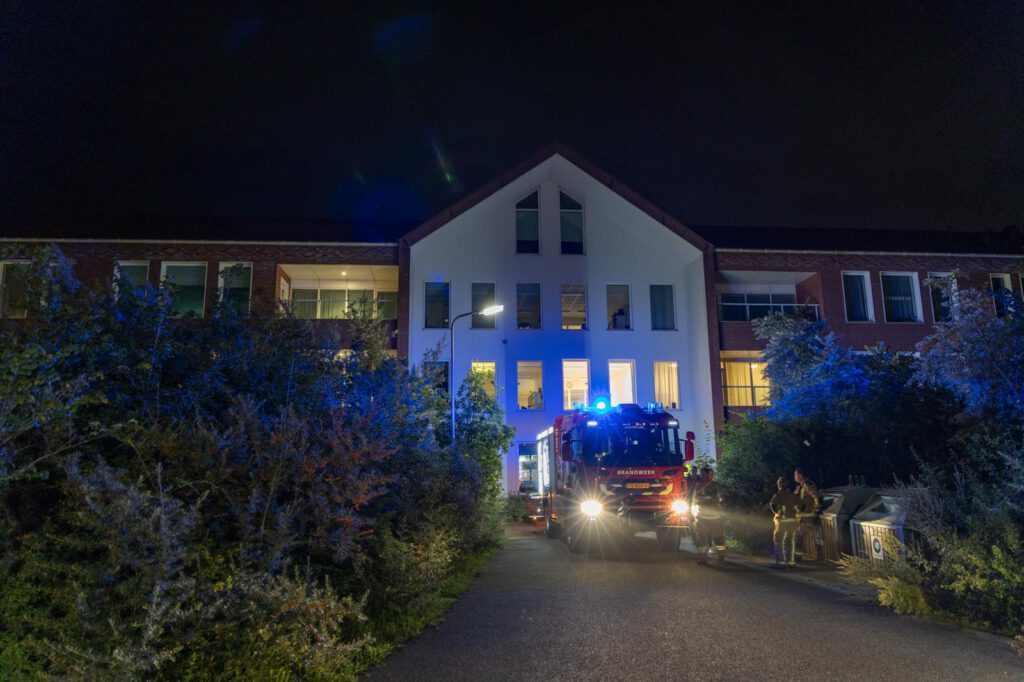Grote brand bij gezondheidscentrum in Castricum