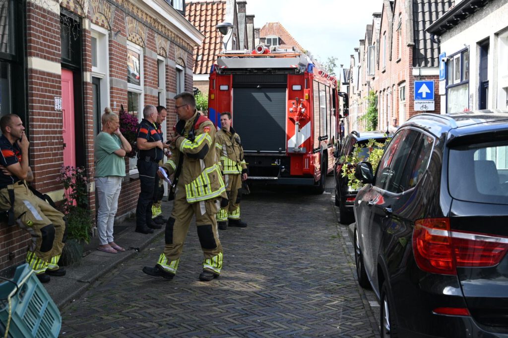 Brandweer doet bijzondere ontdekking bij melding gaslucht in Alkmaar