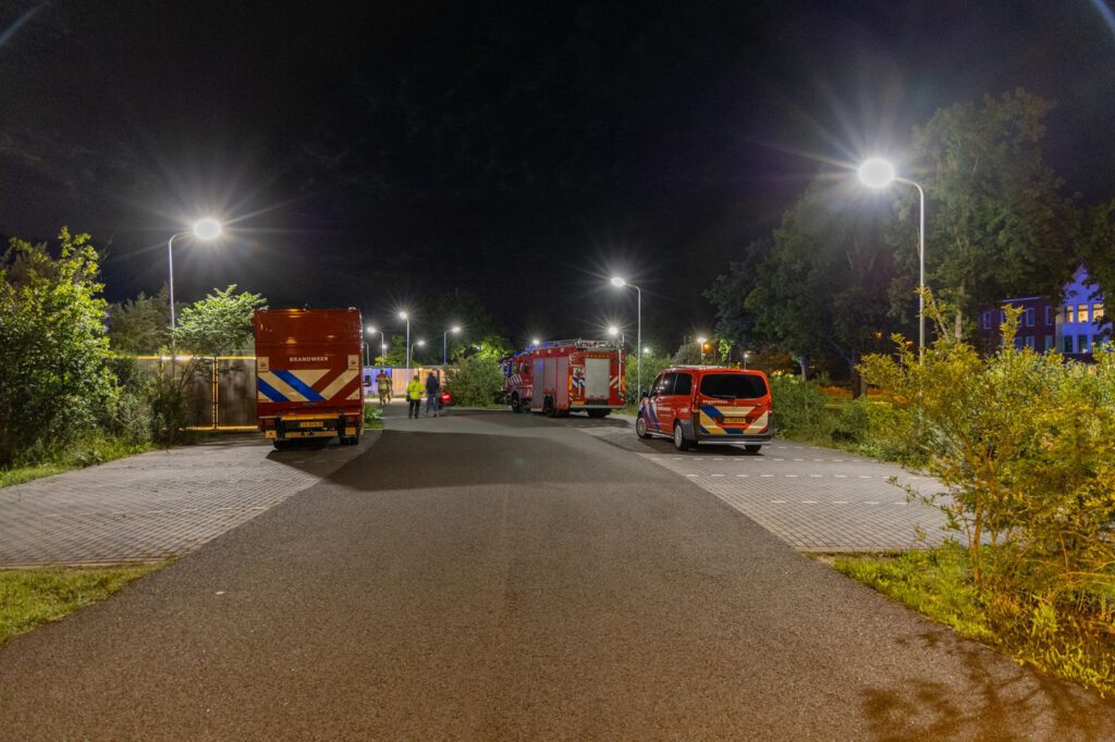 Grote brand bij gezondheidscentrum in Castricum