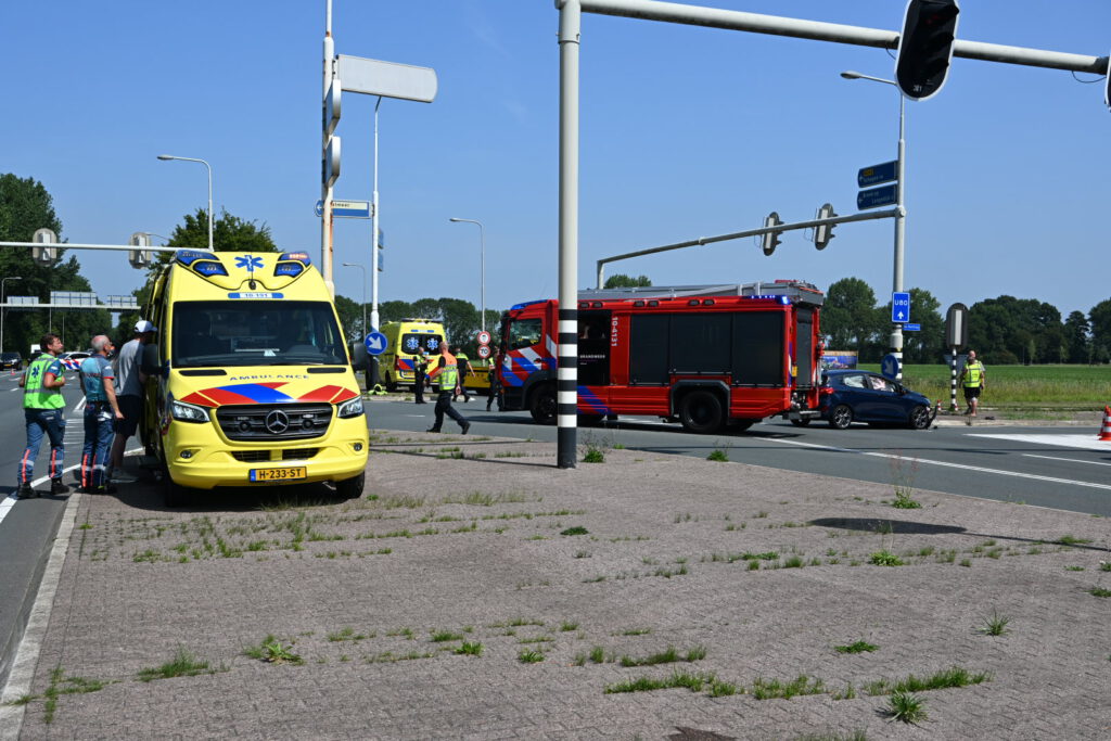 Hulpdiensten groots opgeroepen voor ongeval in Alkmaar
