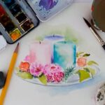Aquarellen bij MarZ Kreatiek