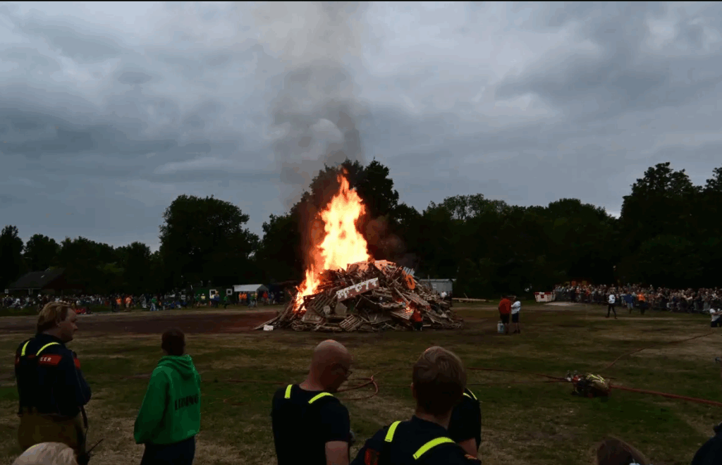 Grote drukte bij het Timmerdorp in Heiloo